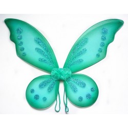 NL2616-TEAL TURQUOISE  PIXIE WING